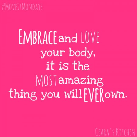 Taking a second to love ourselves. #MoveitMondays