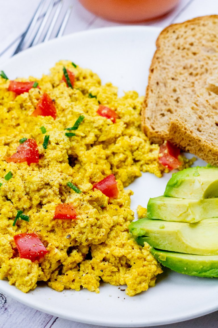 Vegan Scrambled Eggs The Best Tofu Scramble Cearas Kitchen 1025